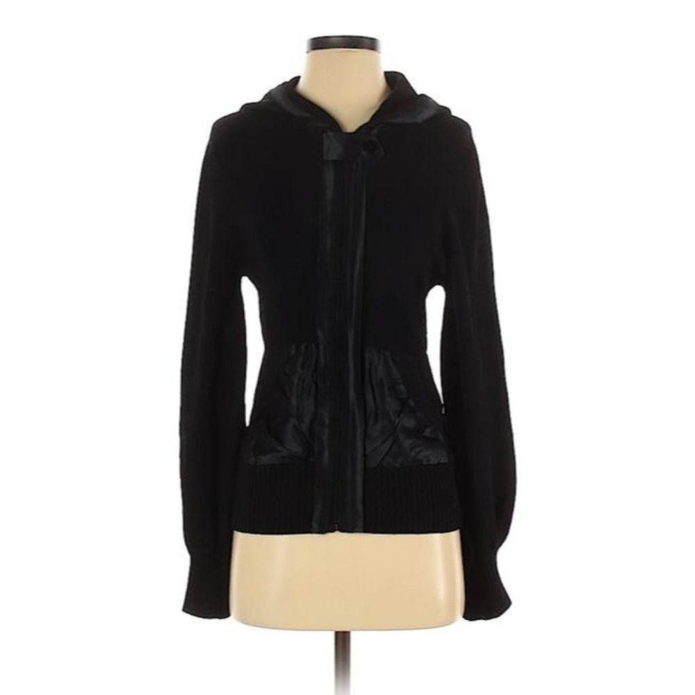 ball of cotton Hand Loomed hooded sweater Jacket SZ XS-M